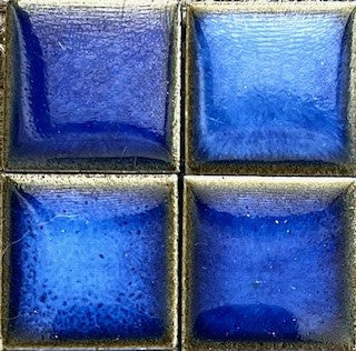 25mm blue ceramic squares