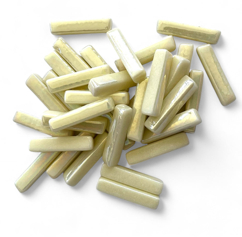 25mm Iridised Cream Stix