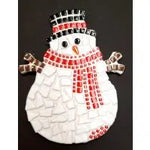 18cm Snowman Sam Meisha Mosaics