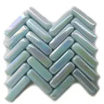 Iridescent Aqua Stix Meisha Mosaics