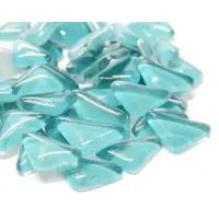 Light Aqua Glass Melt Puzzles Meisha Mosaics