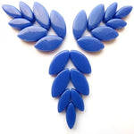 Warm Blue Ottoman Petals Meisha Mosaics